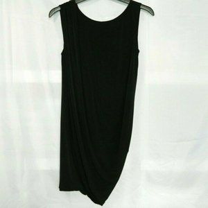 TAHARI Womens S Slinky Loose Black Dress
